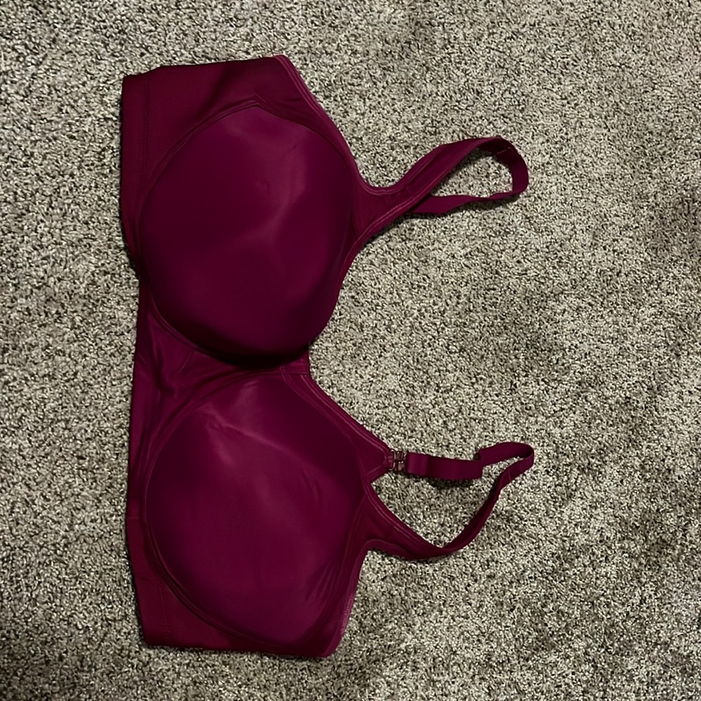 Vanity Fair Pink Bra, 38D, convertible straps
